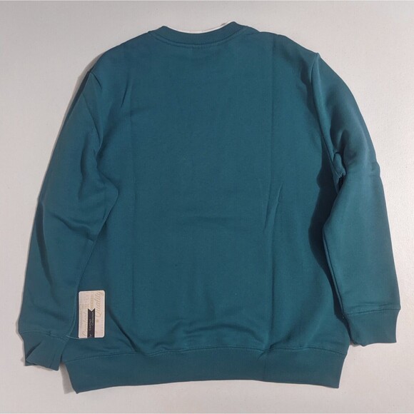 NWT Pembrook Fleece Sweatsuit Set S Small Pants Sweatshirt Crewneck Top Teal New - Picture 8 of 10